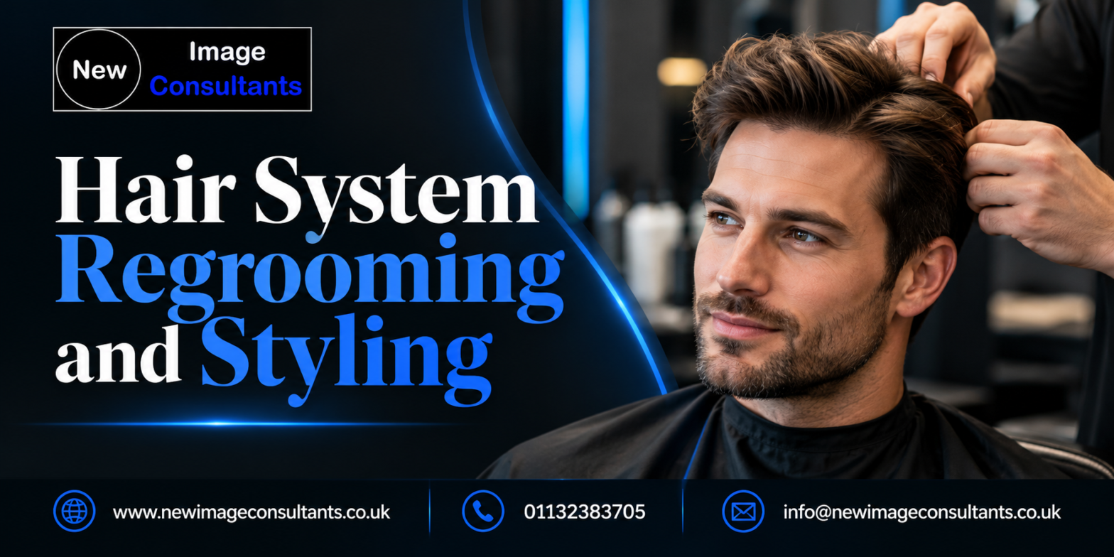 Hair System Regrooming and Styling